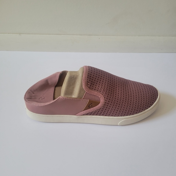 NEW Olukai Pehuea Ash Rose Slip Ons Size 10 - Picture 4 of 5